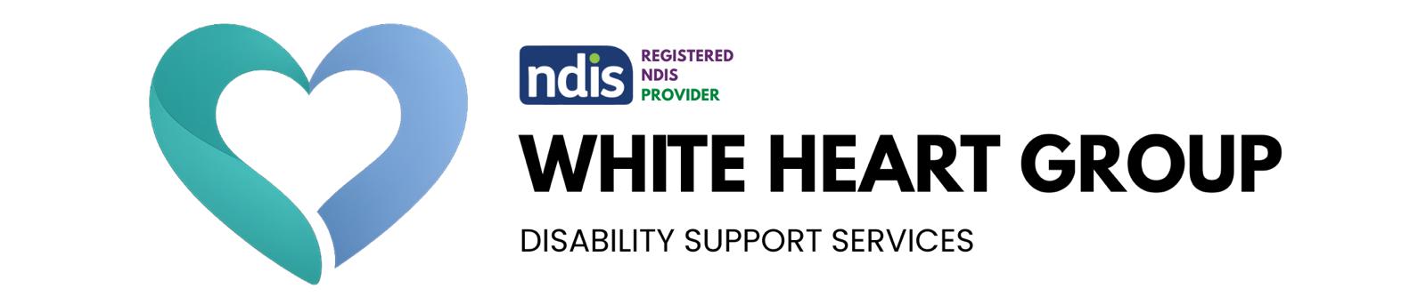 White Heart Group NDIS registered provider logo